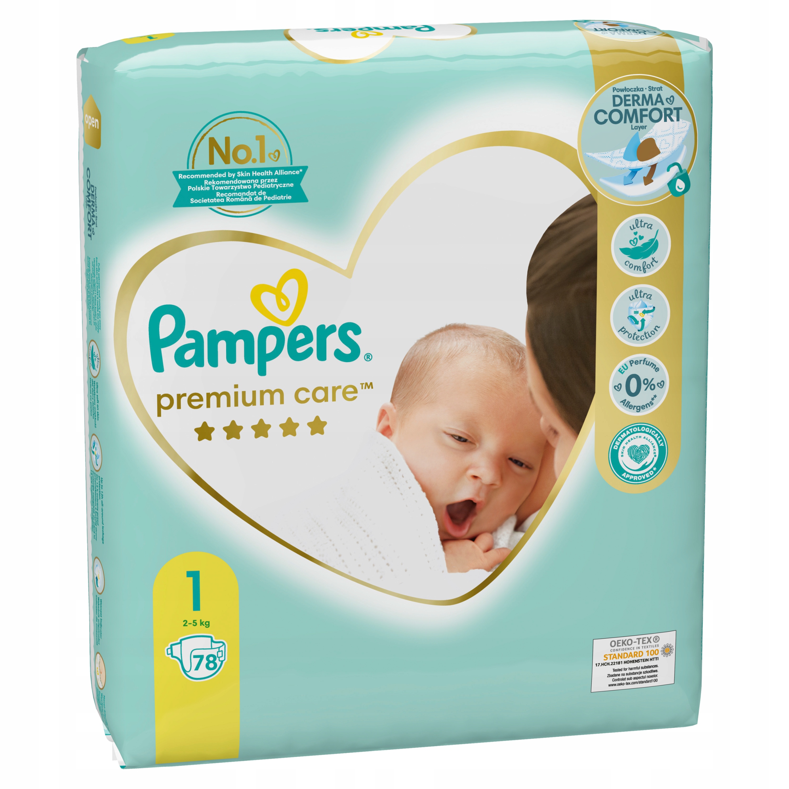 pampers premium care 1 duże opakowanie