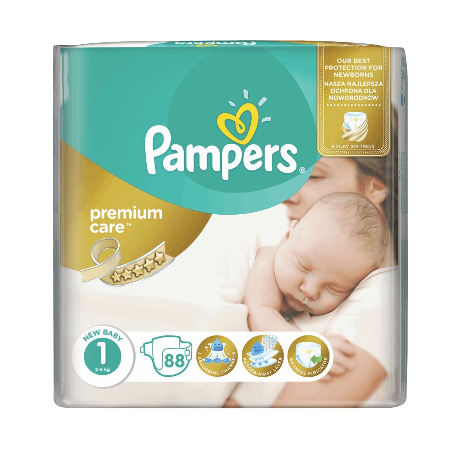 pieluchy pampers 1 allegro