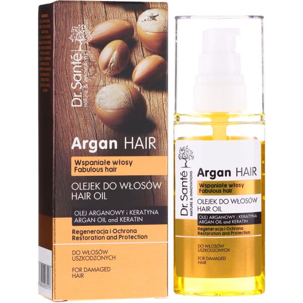 dr sante argan hair olejek do olejowania włosów