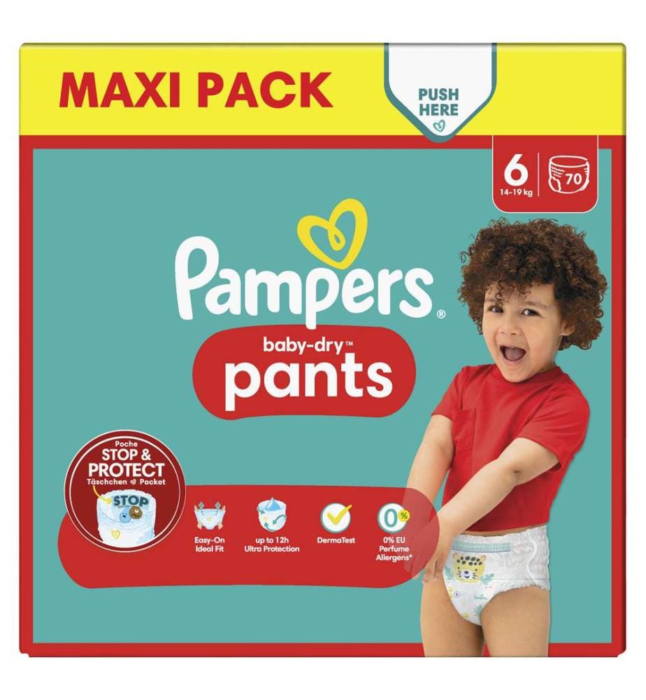 pampers pants 6 19 szt