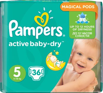 pieluchy pampers baby dry a pamper active