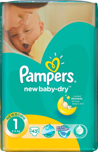 pampers new baby 43