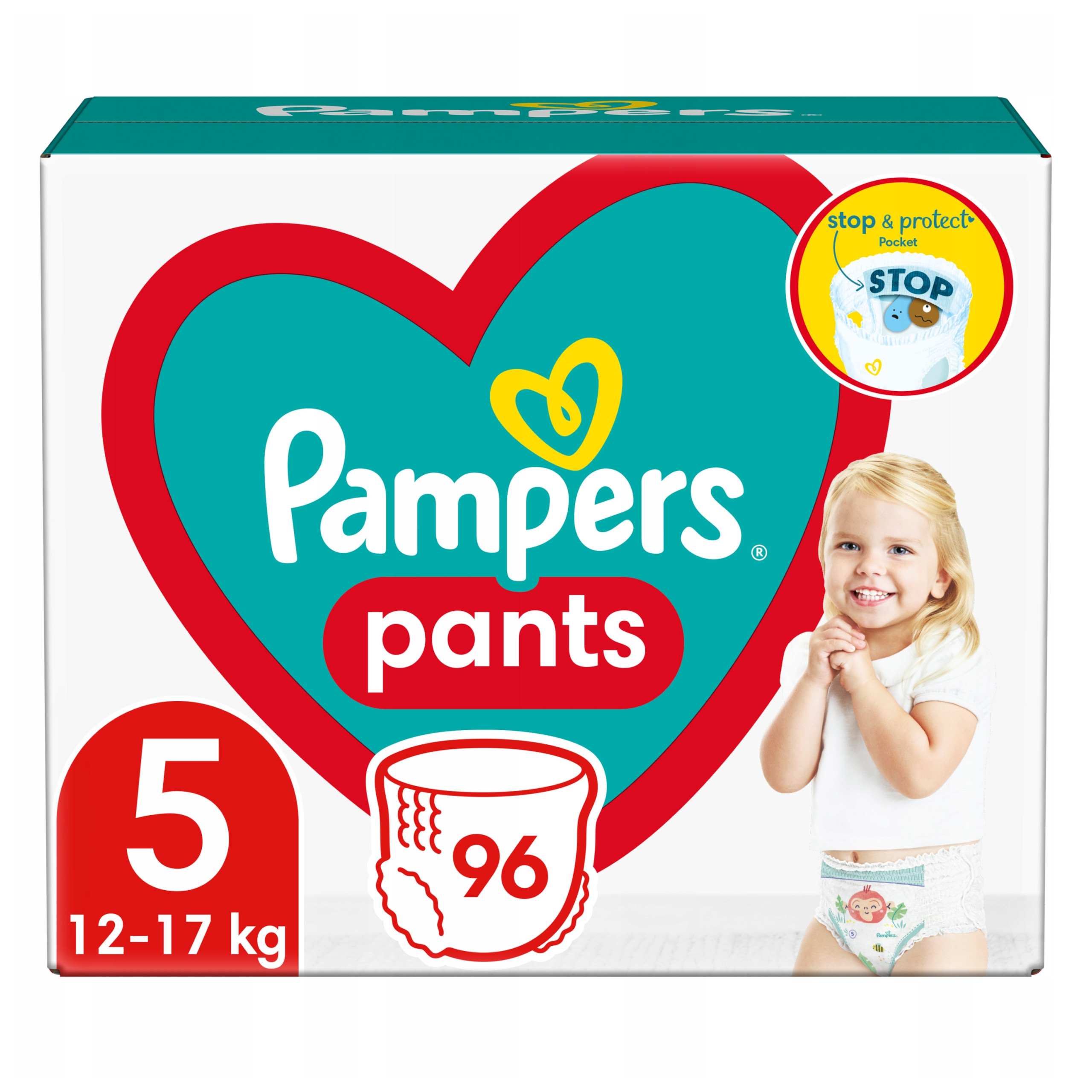 pieluchomajtki pampers pants 5 mega box j