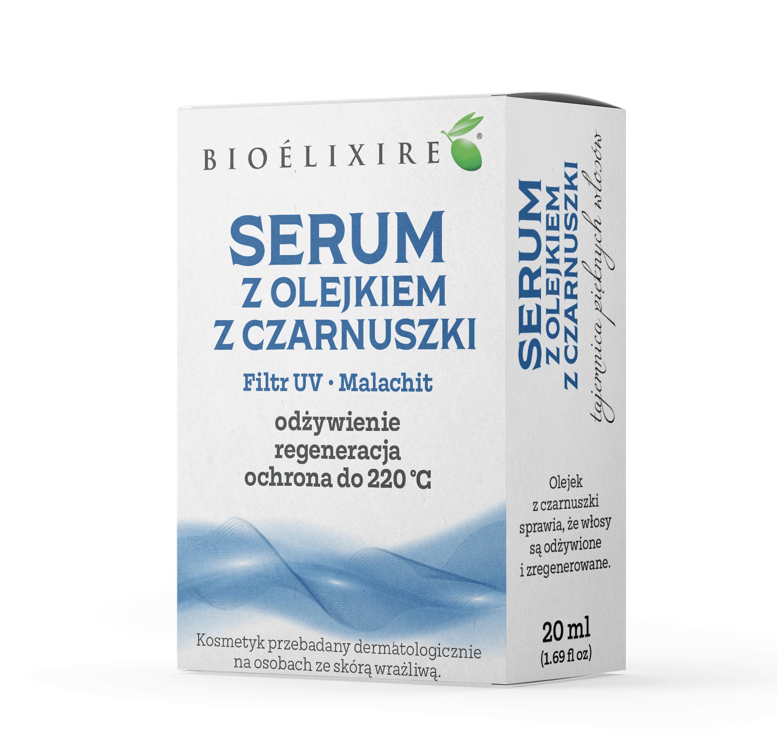 bioelixire olejek do włosów z czarnuszki 20ml