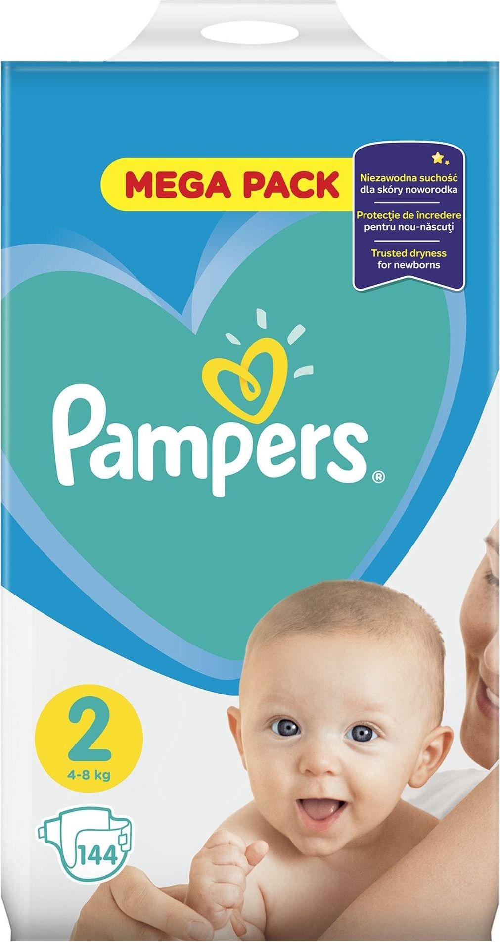 pieluchy pampers 2 144 szt