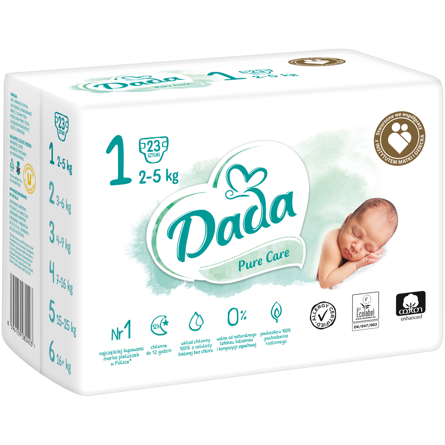 dada pieluchy od 5kg