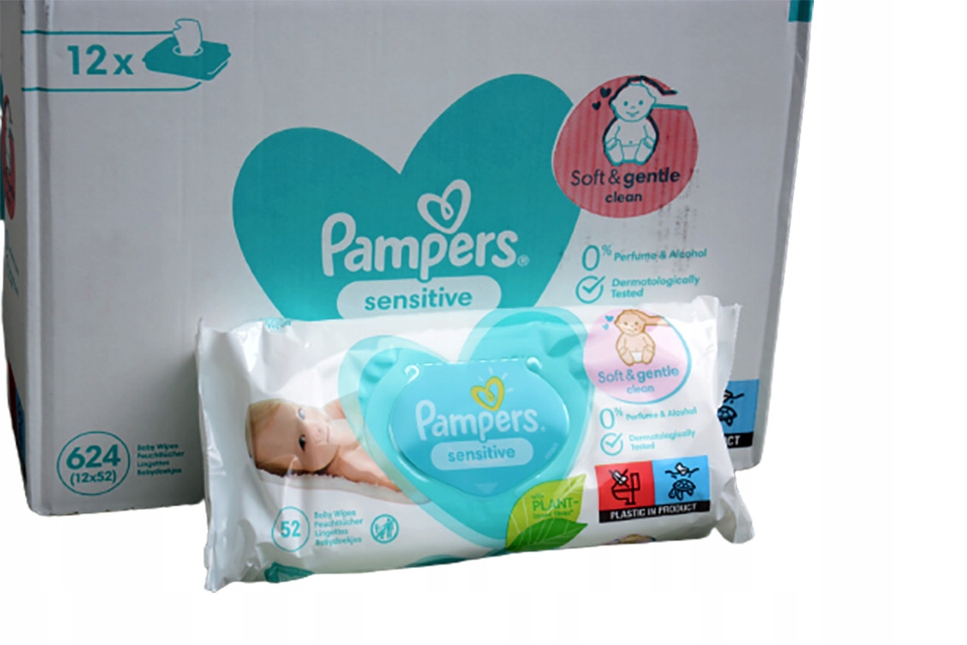 pampers chusteczki sensitive 12