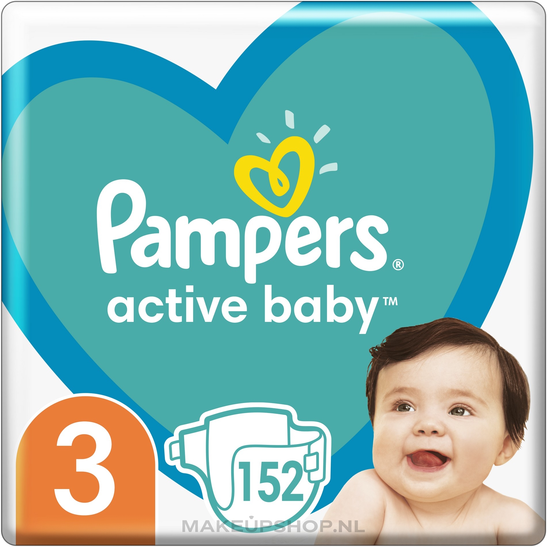 pampers active baby 3 52 szt