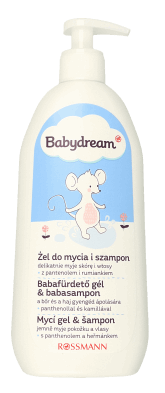 babydream med żel i szampon 2 w 1