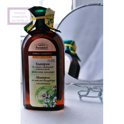 green pharmacy szampon do włosów rumianek lekarski 350ml