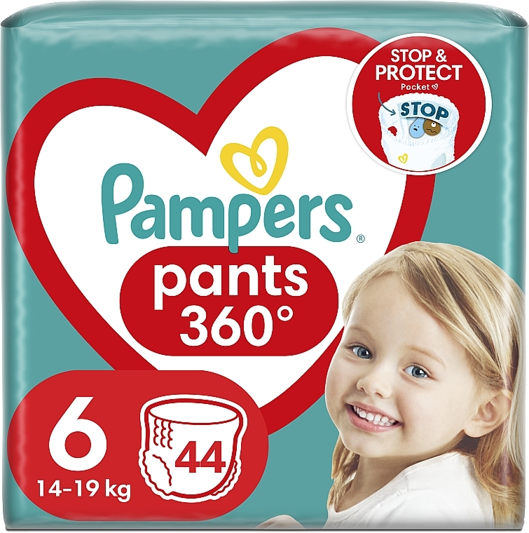 pampers pants 6 44 szt