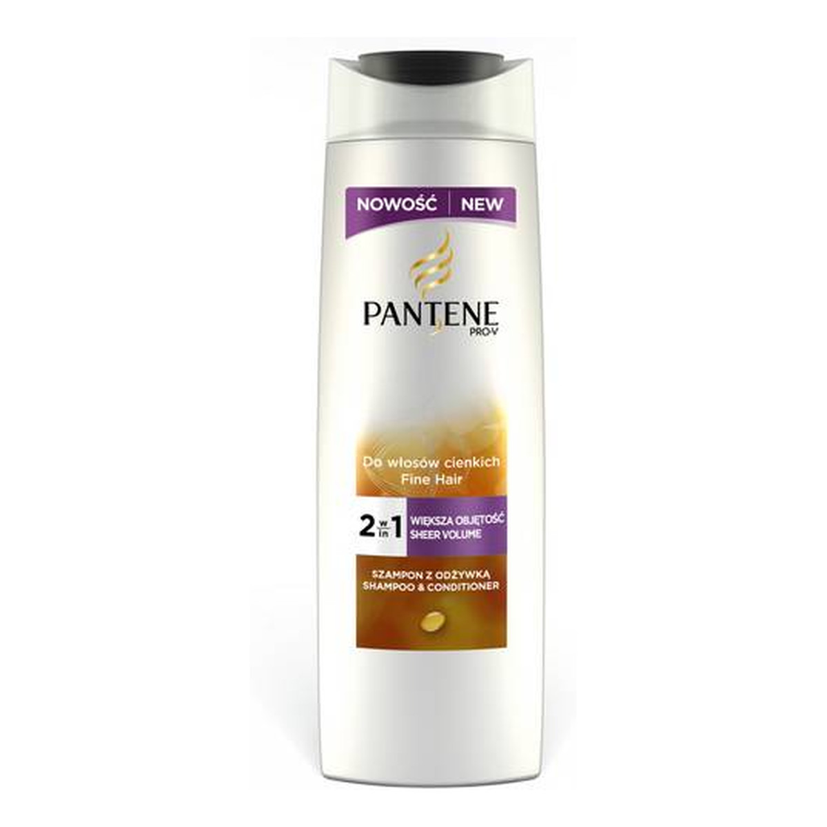 szampon z odżywką 2w1 pantene większa objętość