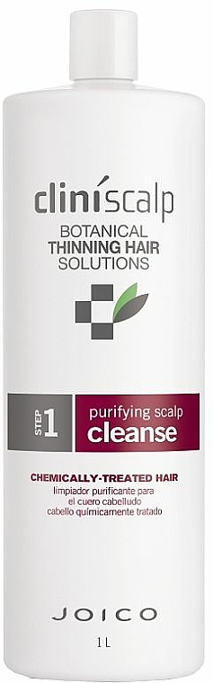 szampon joico cliniscalp purifying scalp cleanse chemically-treated hair