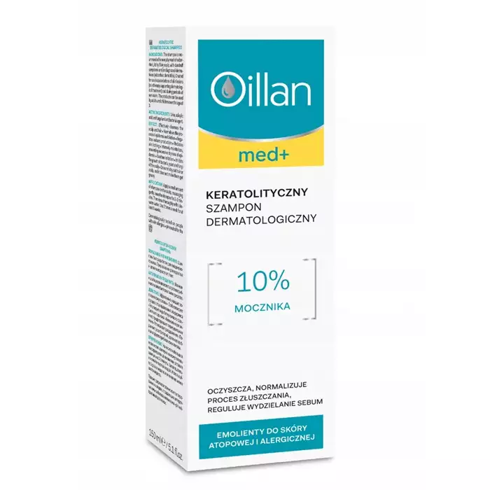 oillan med keratolityczny szampon dermatologiczny 150 ml