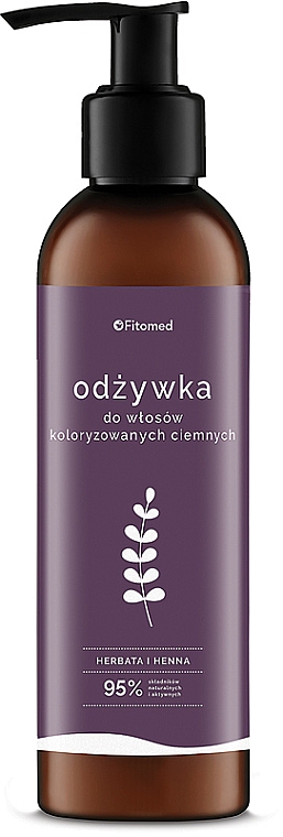 odżywka ziołowa do włosów farbowanych