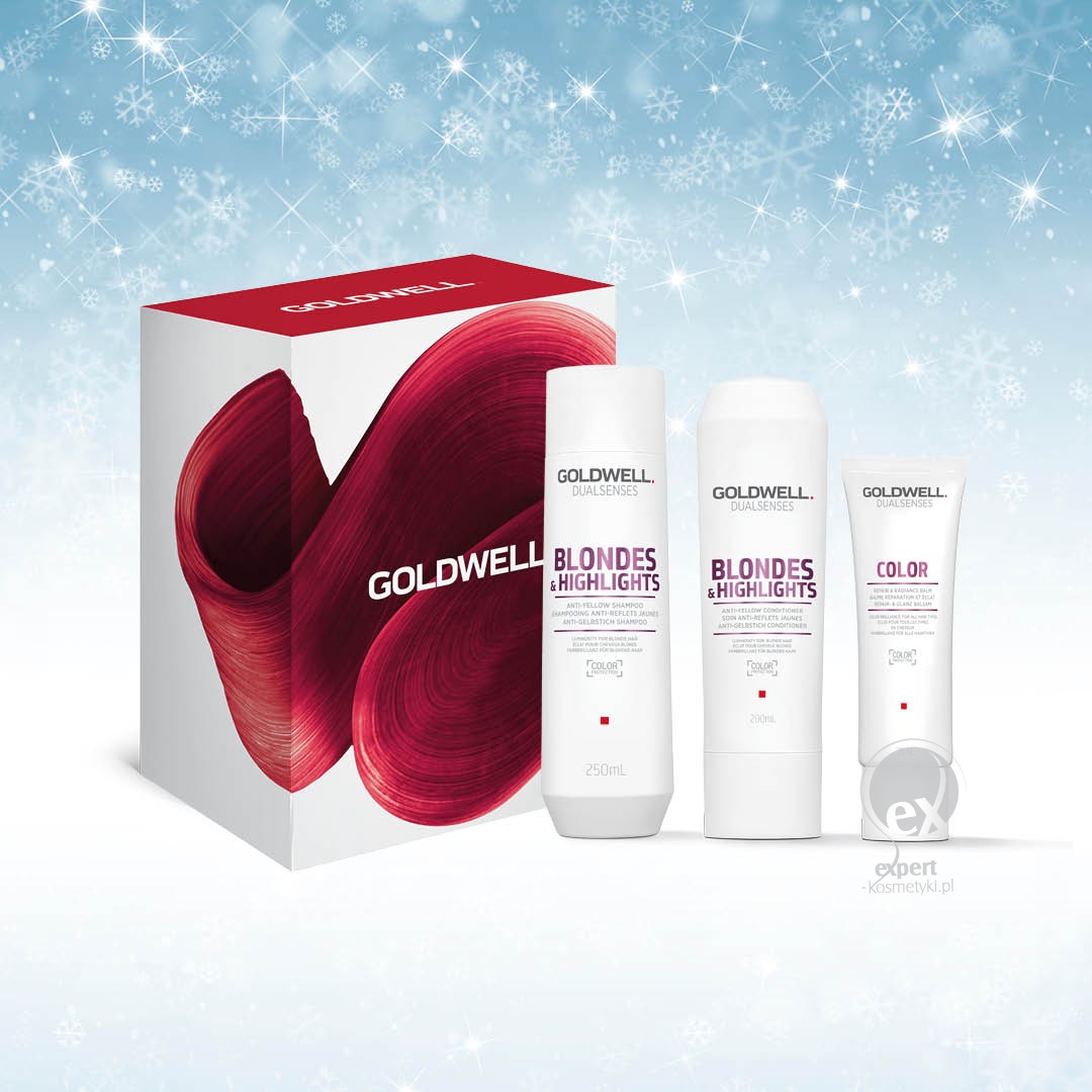 goldwell blondes & highlights szampon i odżywka