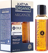 kativa argan olejek do włosów 4 oils