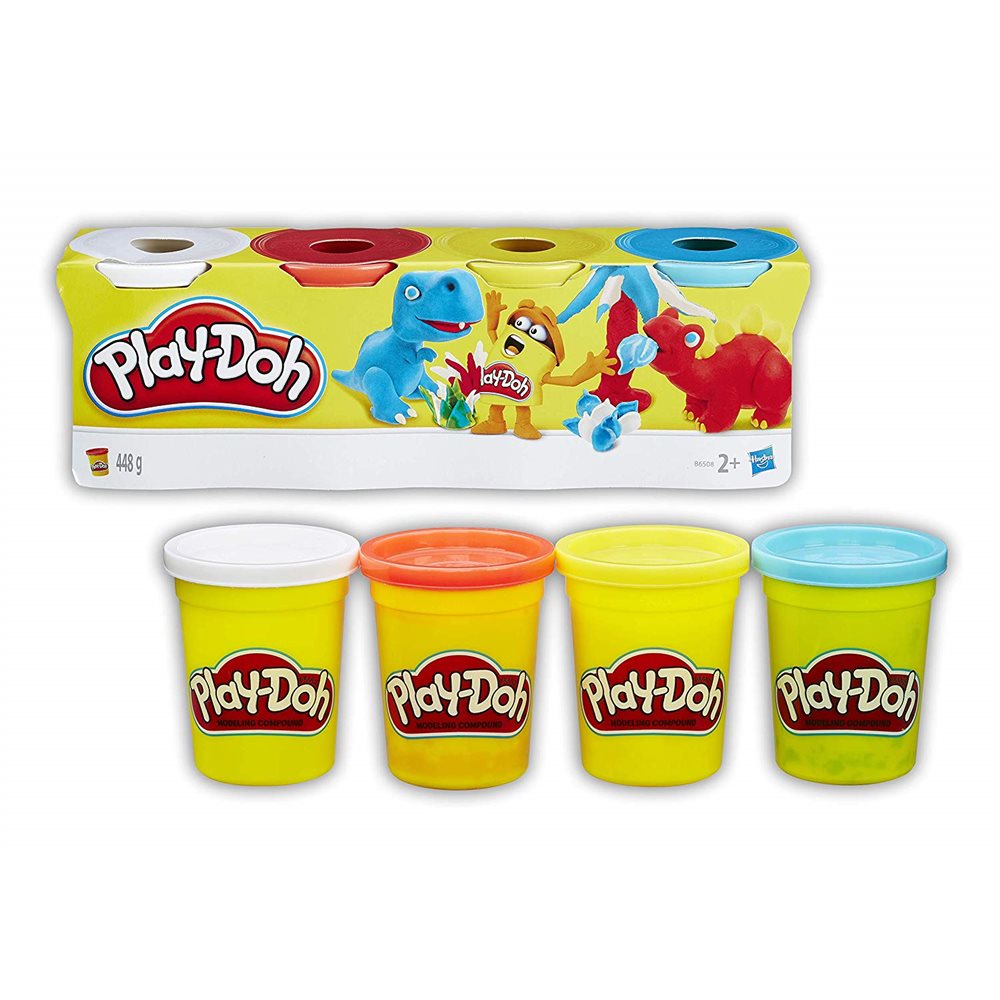 PlayDoh B5517 Zestaw plasteliny 4 szt.