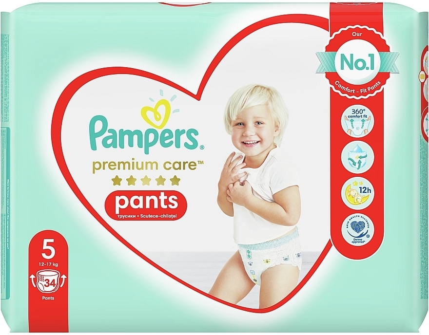 pampers pants premium care 5