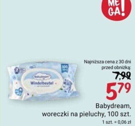 woreczki foliowe na pieluchy rossmann