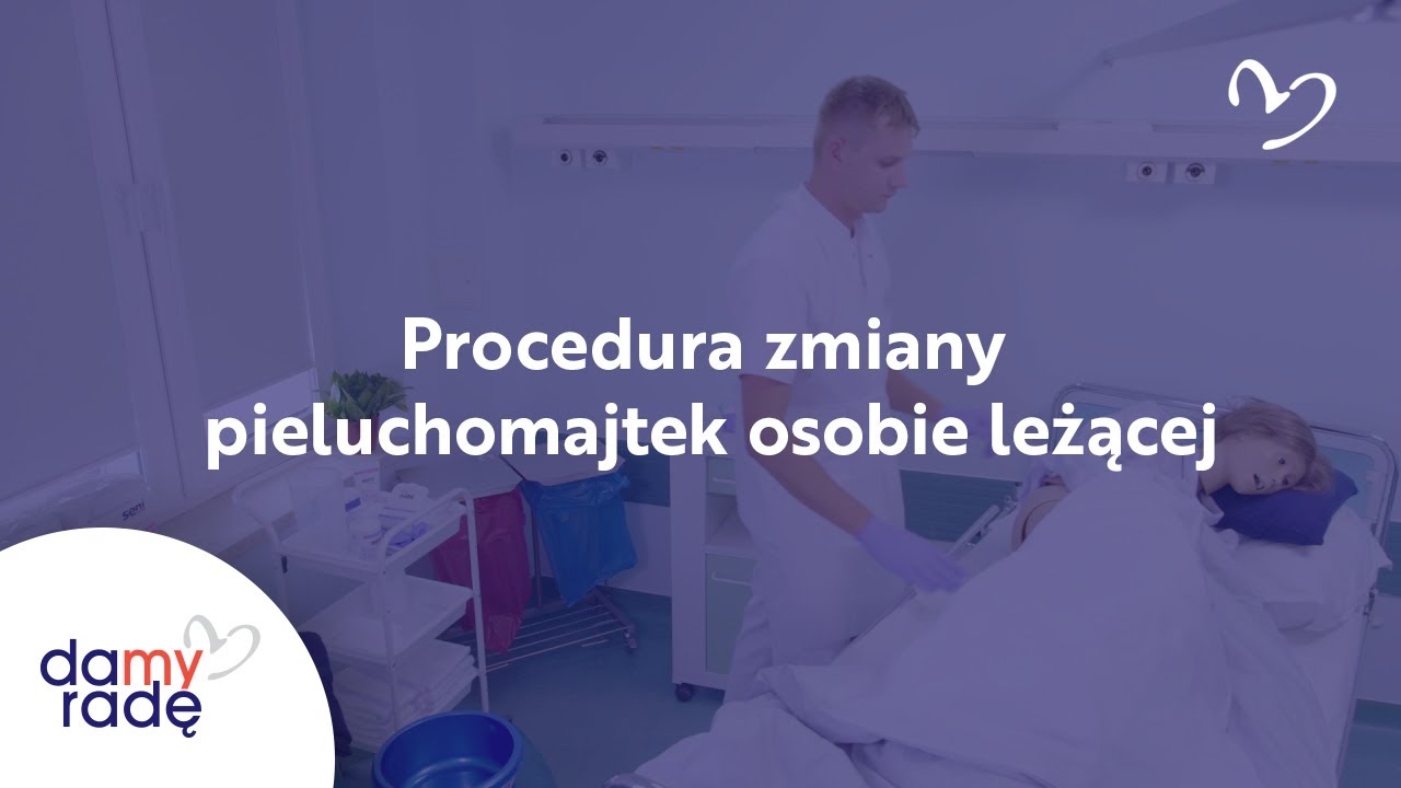 zmiana pampersa osobie pieluchomajtki