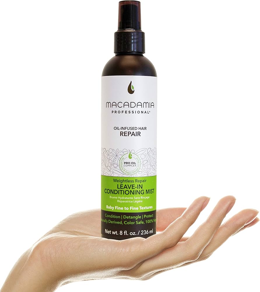 odżywka do włosów macadamia oil weightless moisture conditioning mist wizaz