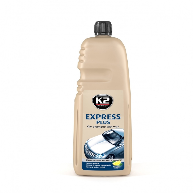 k2 express plus wydajny szampon z woskiem 1l