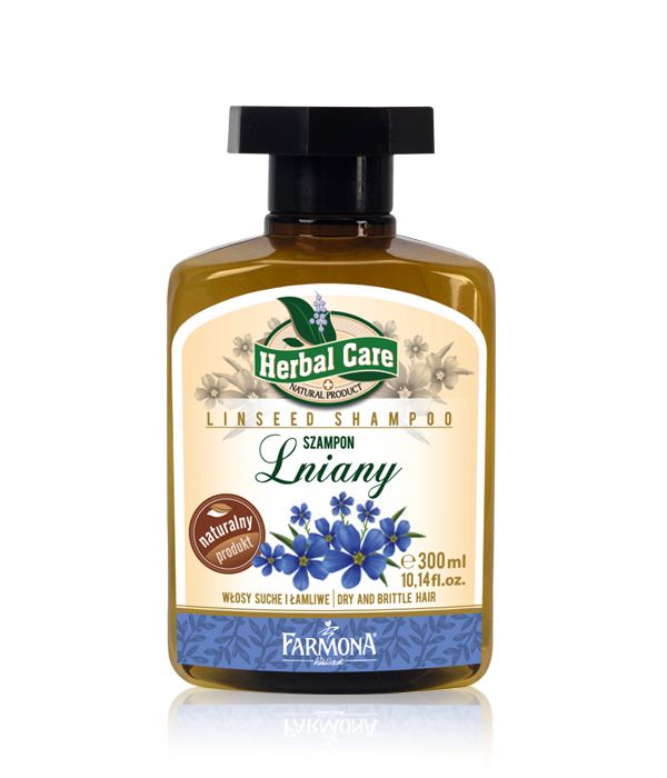 farmona herbal care szampon lniany