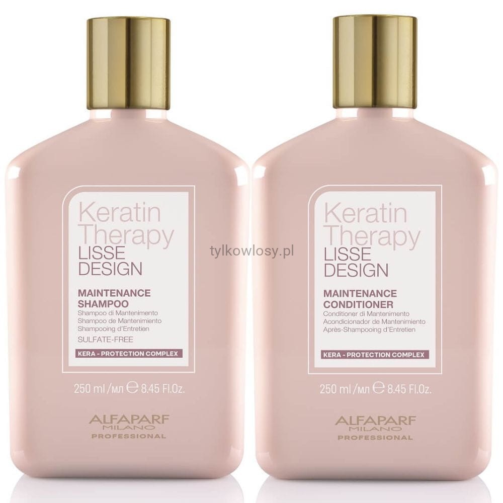 alfaparf keratin therapy lisse szampon skład