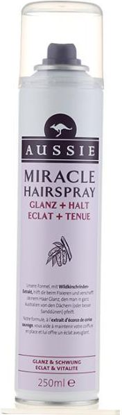 aussie miracle hairspray lakier do włosów 250 ml