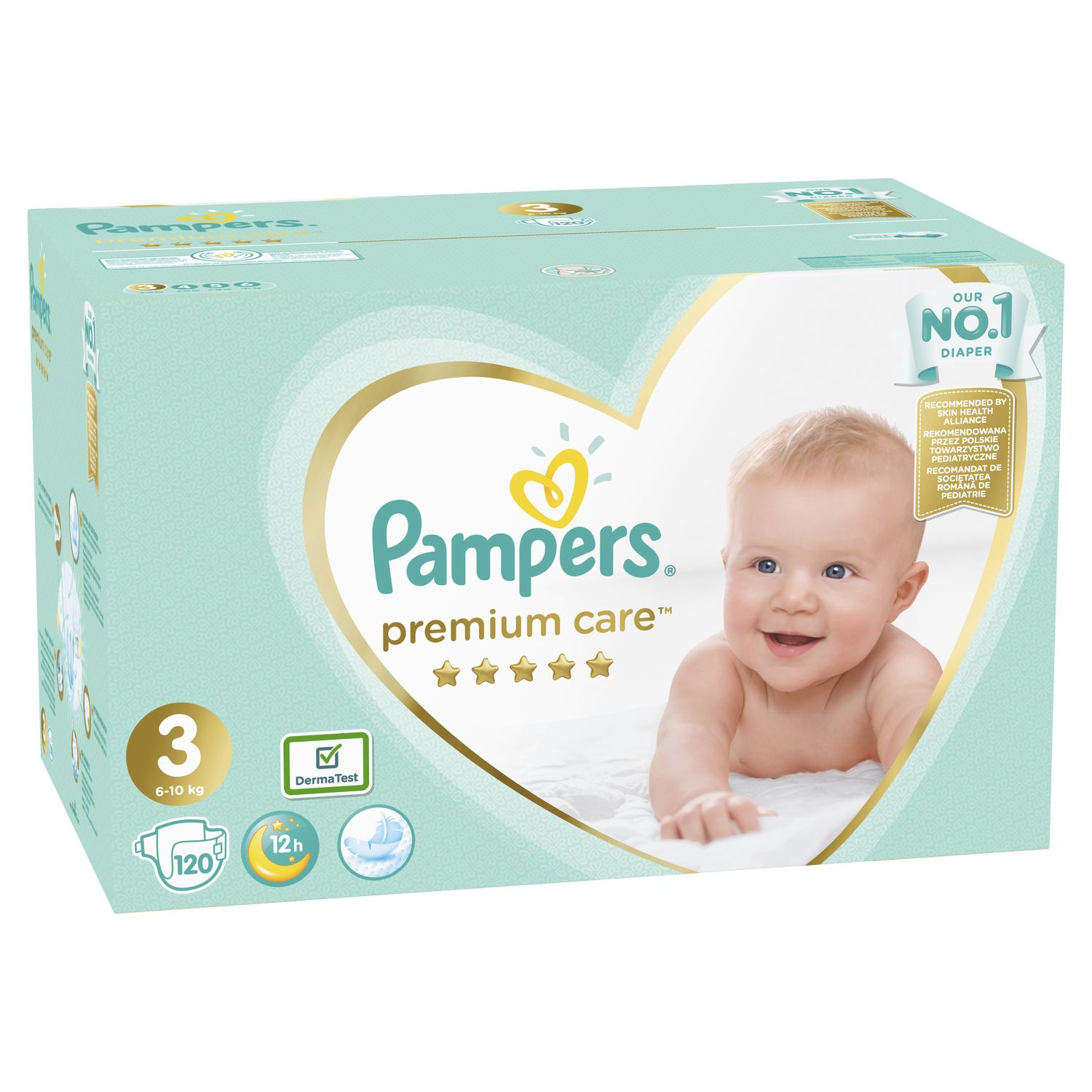 pampers premium care 3 cena