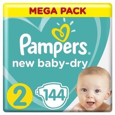 pampers new baby dry 2 144 promocja