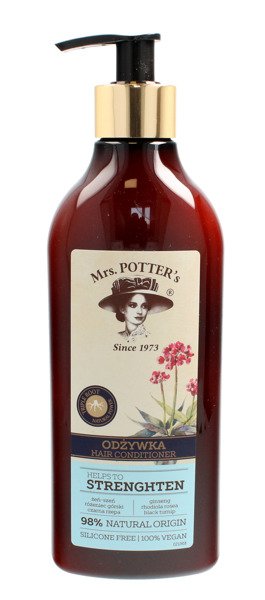 mrs potters mrs.potters triple herb odżywka do włosów suchych