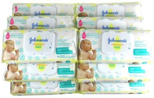 johnsons cotton touch chusteczki nawilżane extra sensitive