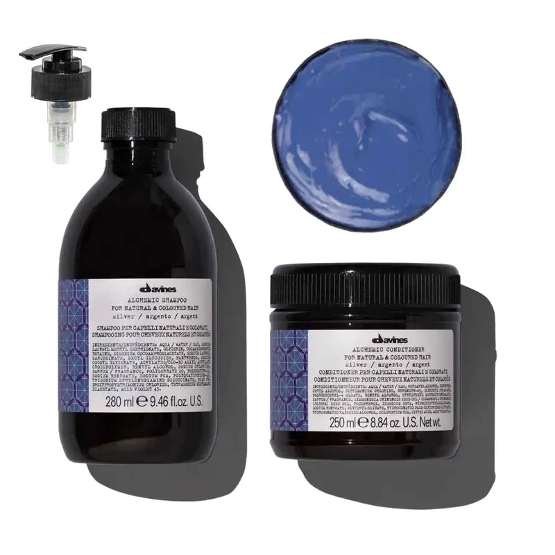 davines alchemic silver szampon