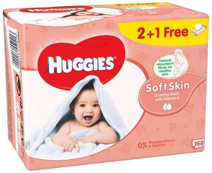 chusteczki huggies soft skin opinie