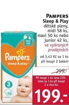 pampers sleep and play cena rossmann