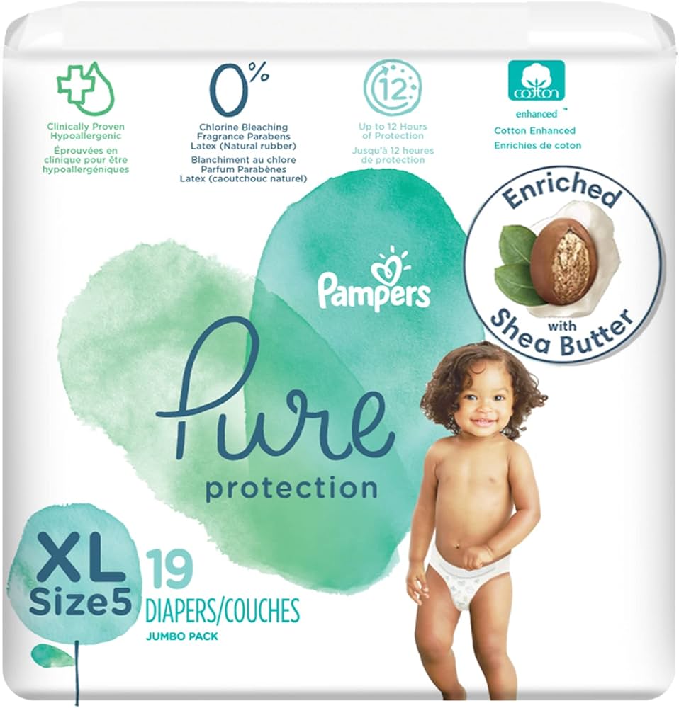 pampers pure care