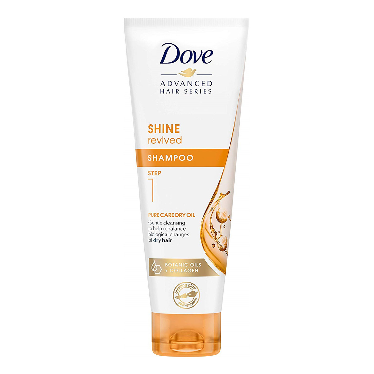 dove pure care dry oil szampon do włosów