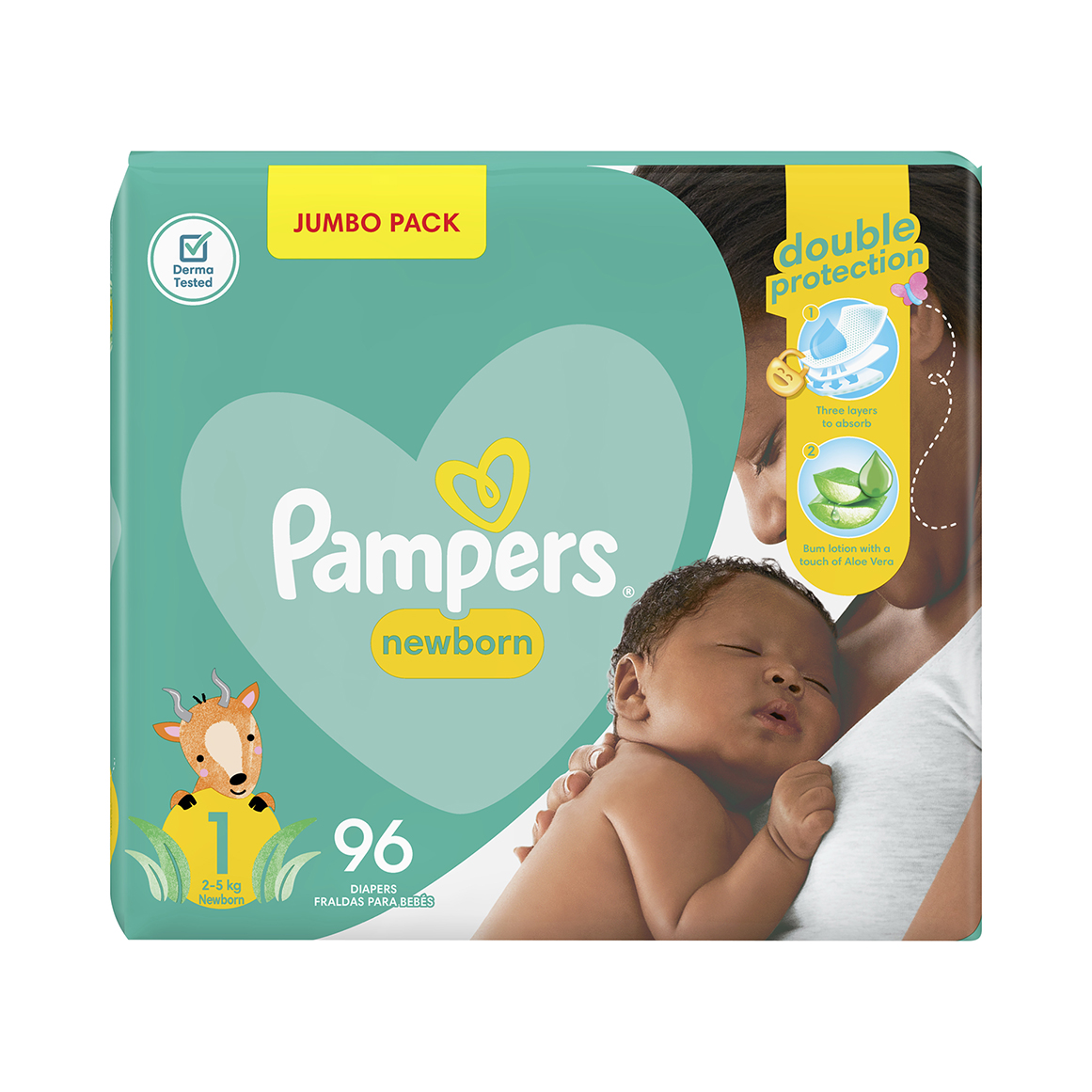 monthly newborn pampers 2-5 kg