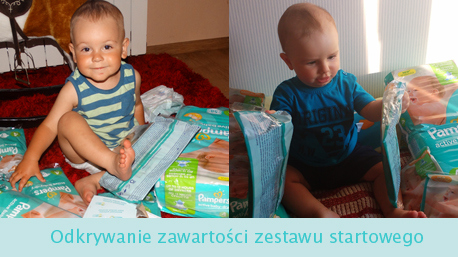 zestaw startowy pampers