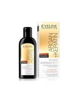 eveline argan keratin arganowy szampon do włosów 8w1