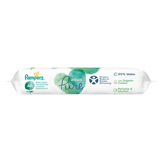 pampers aqua pure wipes tesco