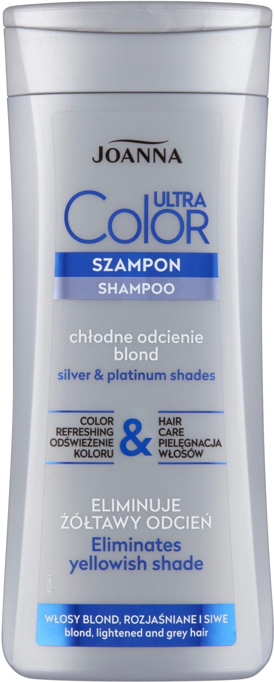 joanna szampon ultra color włosy blond siwe 200ml