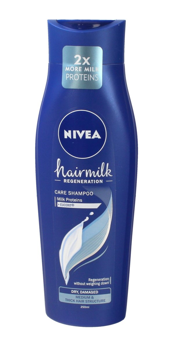 nivea szampon hairmilk do grubych