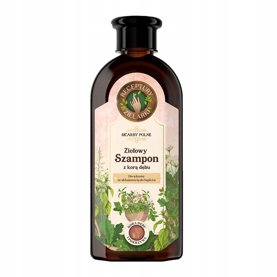 herbal complex szampon kora dębu do ciemnych włosow 300ml