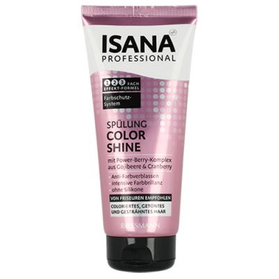 isana professional odżywka do włosów brown color shine 200ml kwc