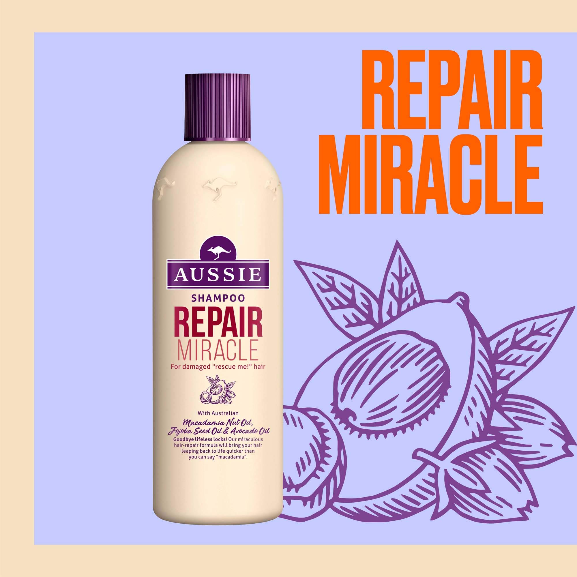 aussie repair miracle szampon