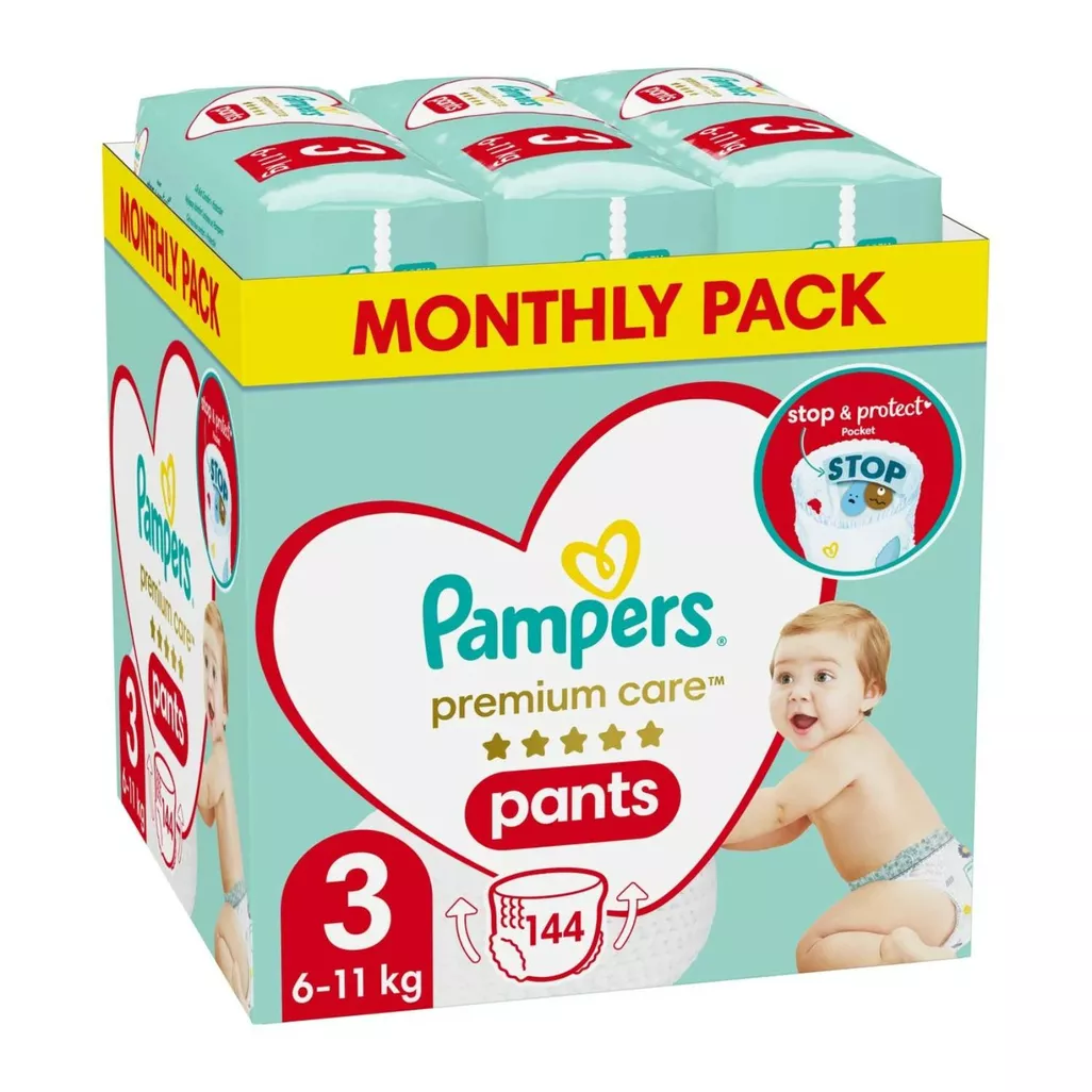 pampers pantsy cena