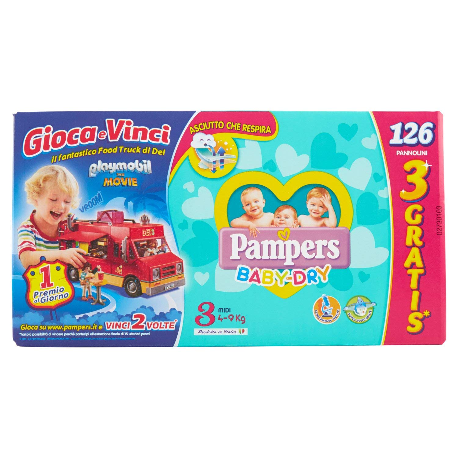 pampers midi 126